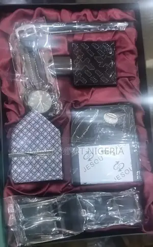 7-in-1 Premium Gift Set for Men Brown
