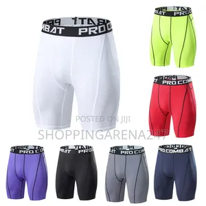 Athletic Gym Workout Compression Short