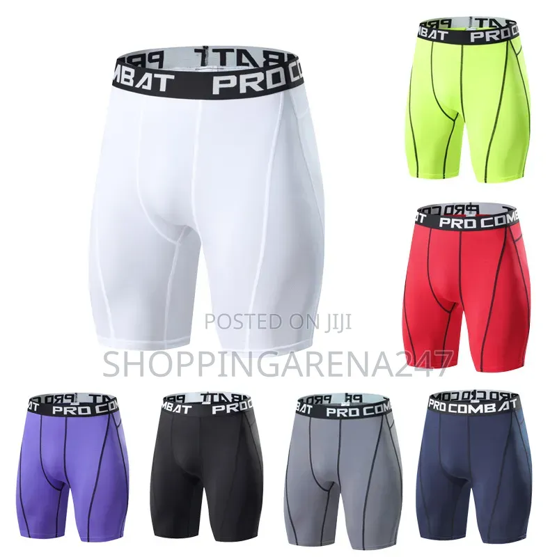 Athletic Gym Workout Compression Short