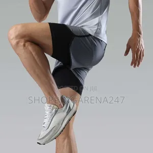 Athletic Gym Workout Short - Grey