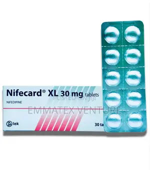 Nifecard XL 30mg Tablet (Nifidipine) X30