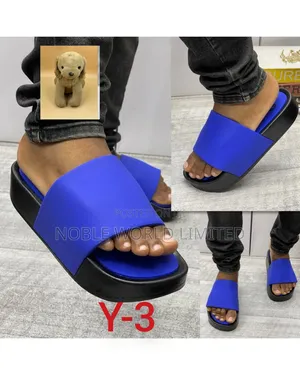 Y3 High Sole Black Slides NGN 7g