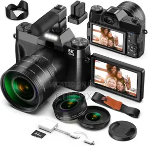LONGYI Digital Camera, 75MP WiFi Photograhy Camera Video