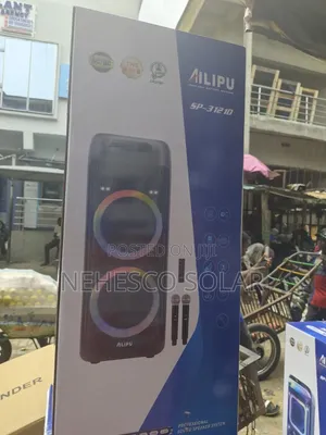 Ailipu SP-3121D Portable Sound System With 2 Wireless Microphones