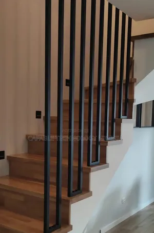 Vertical Steel Stairs Partition