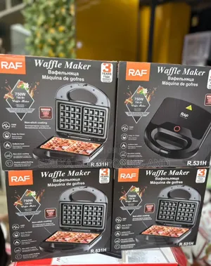 Raf 2-Face Waffle Maker (R.531h) Is Available Now
