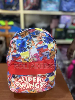 Super Wings Canvas Bag for School