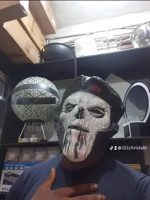 Latex Skull Mask Inspired by Horror Characters Like Ghostface,