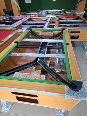 7fts Coins and Marble Snooker Table
