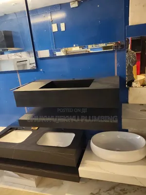 Black Cabinet Basin