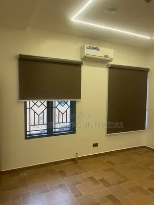 Blackout Rolled Up Blinds