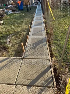 Modern Concrete Flooring Walkways