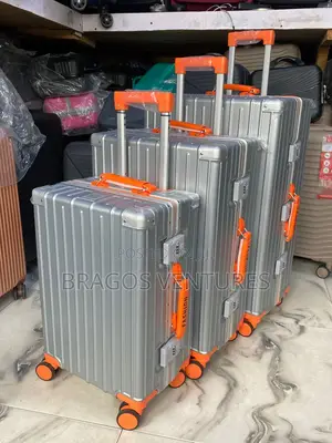 Set of 3pcs Orange Handle Boxes