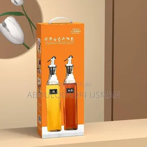 Luxury Kitchen Oil Bottle, Oil Dispenser Bottle - 2pcs