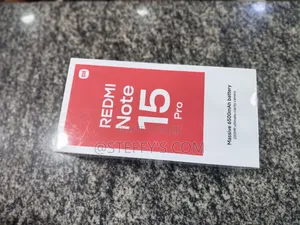 New Xiaomi Redmi Note 15 Pro 256 GB Black
