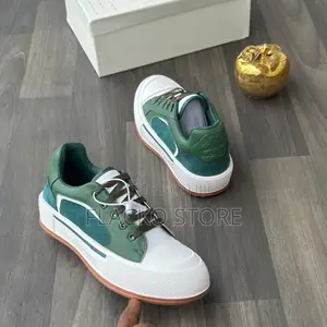 Original Alexander McQueen Green Luxury Sneakers
