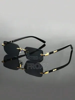 Monarch Luxe Rimless Sunglasses