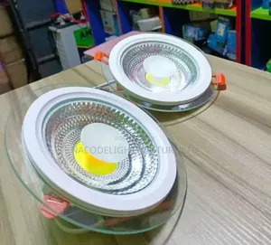 LED Modern Indoor Ceiling Pop Light Glass