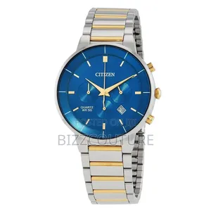 ORIGINAL Citizen Two-Tone Blue Dial Watch 100% AUTHENTIC GUARANTEED