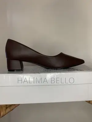 Brand New Women’s Brown Block Heel Pumps