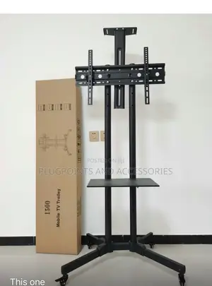 Adjustable Heigh Steel TV Stand With Wheel