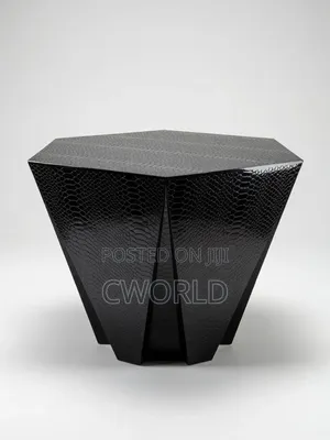 Geometric Accent Table