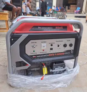 Rfs12000e 13.5kva Original Maxmech Petrol Key Start Generator