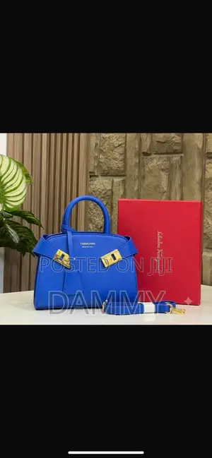 Leather Ferragamo Hug Mini Bag