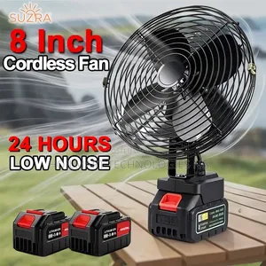 Generic Industrial Oscillating Rechargeable Fan Lithium Battery
