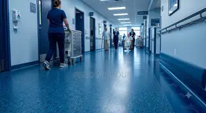 Vinyl Carpets for Hospitals.