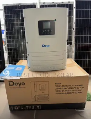 6kva Deye Hybrid Inverter Available With 5yrs Warranty