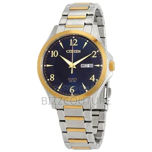 ORIGINAL Citizen Two-Tone Black Dial Watch 100% Authentic Guaranteed