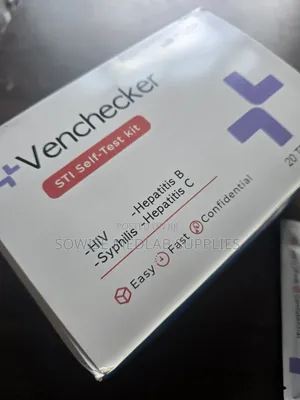 Venchecker 4-in-1 STI Self-Test Kit – HIV, Hepatitis B C Syphilis