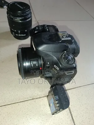 Canon Camera EOS 80d With 18-55mm and 2 Batteries
