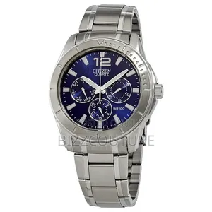 ORIGINAL Citizen Chronograph Black DialWatch 100% Authentic Guaranteed