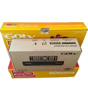 HDMI Gotv Decoder + Antenna + Remote + Adapter