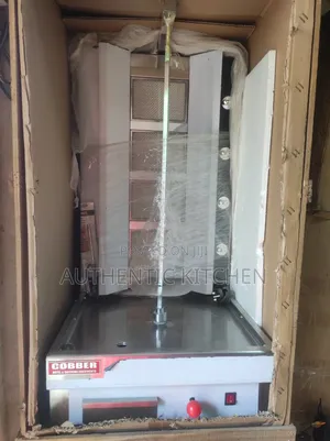 4 Burner Gas Shawarma Machine