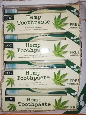 Hemp Toothpaste Pack of 12.