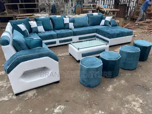 Exclusive Ushap With Center Table and Ottoman