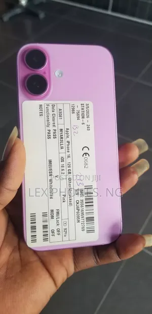 Apple iPhone 16 128 GB Pink