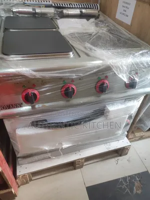 4 Burner Electric Cooker With Oven