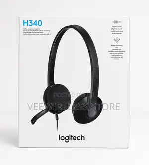 Logitech H340 Corded USB Stereo Headset