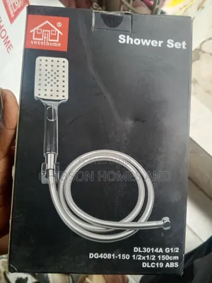 SweetHome Square Hand Shower Set – 1.5m Hose