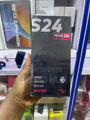 New Itel S24 256 GB Black