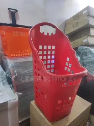 Shopping Basket With Tyres