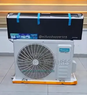 Original Hisense 1.5hp Inverter Mirror Face Black Air-Conditioner