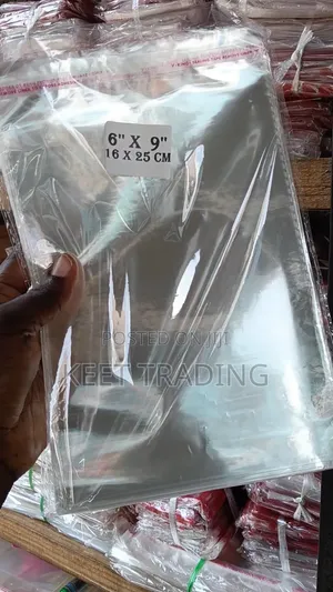 6 × 9 Glass Nylon Bags (16 × 25 Cm) – Wholesale Packaging Nylon Lagos