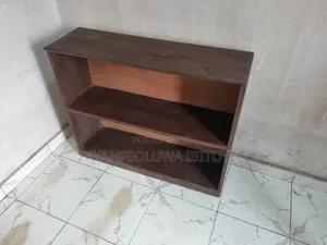 Wooden Shelf, Two Compartments