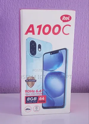 New Itel A100C 64 GB Gold