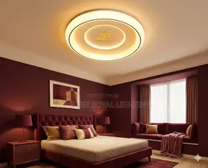 Modern Round LED Ceiling Light -for Bedroom, Living Room, Waiting Room